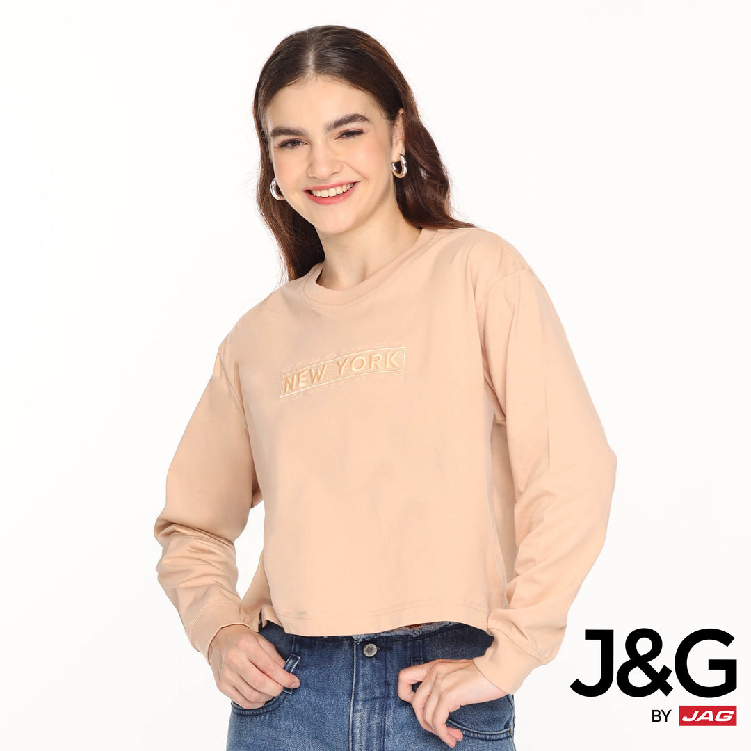 J&G Ladies Tops Sweatshirt Jacket