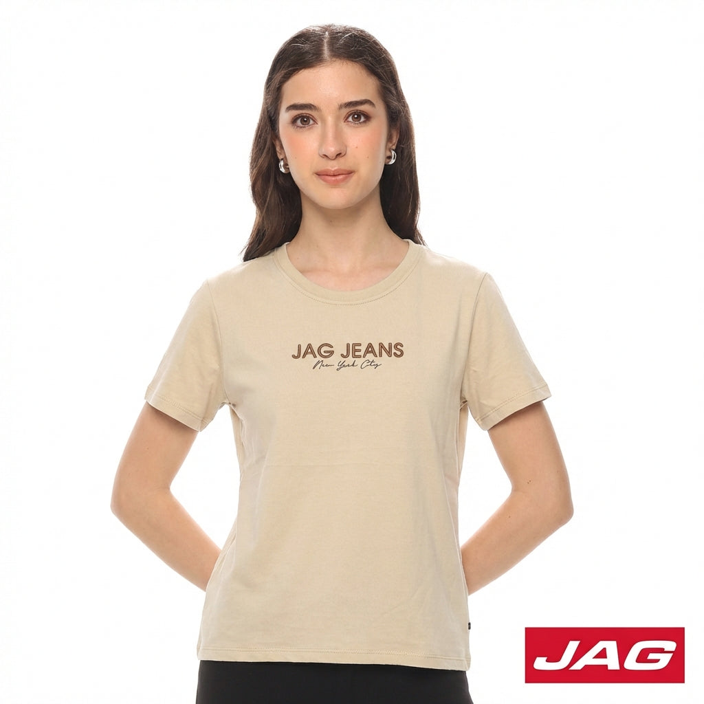 JAG Ladies Round Neck Graphic Tee 83RK8000