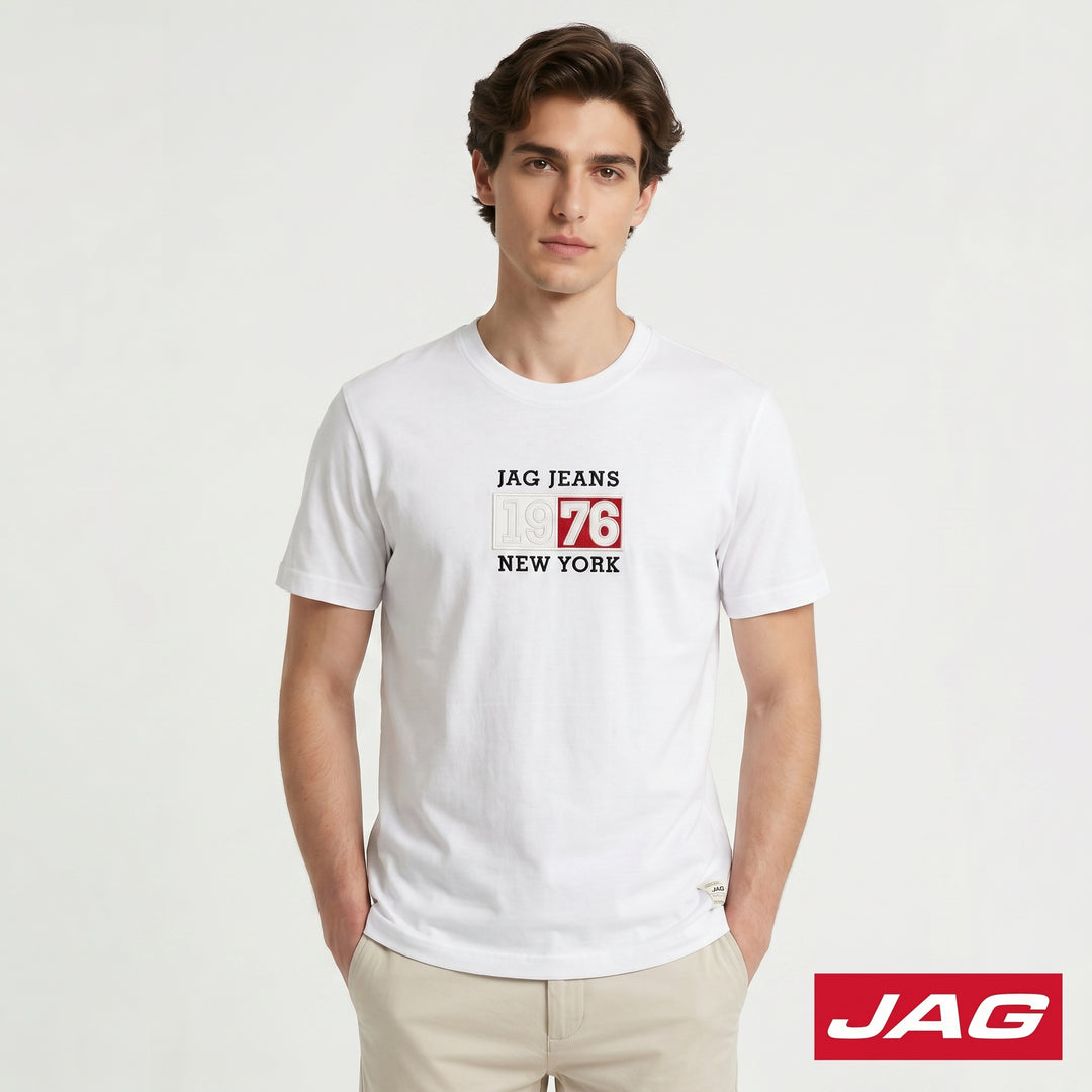Jag Men’s Rugged Boxy Fit Roundneck T-Shirt 32R92001