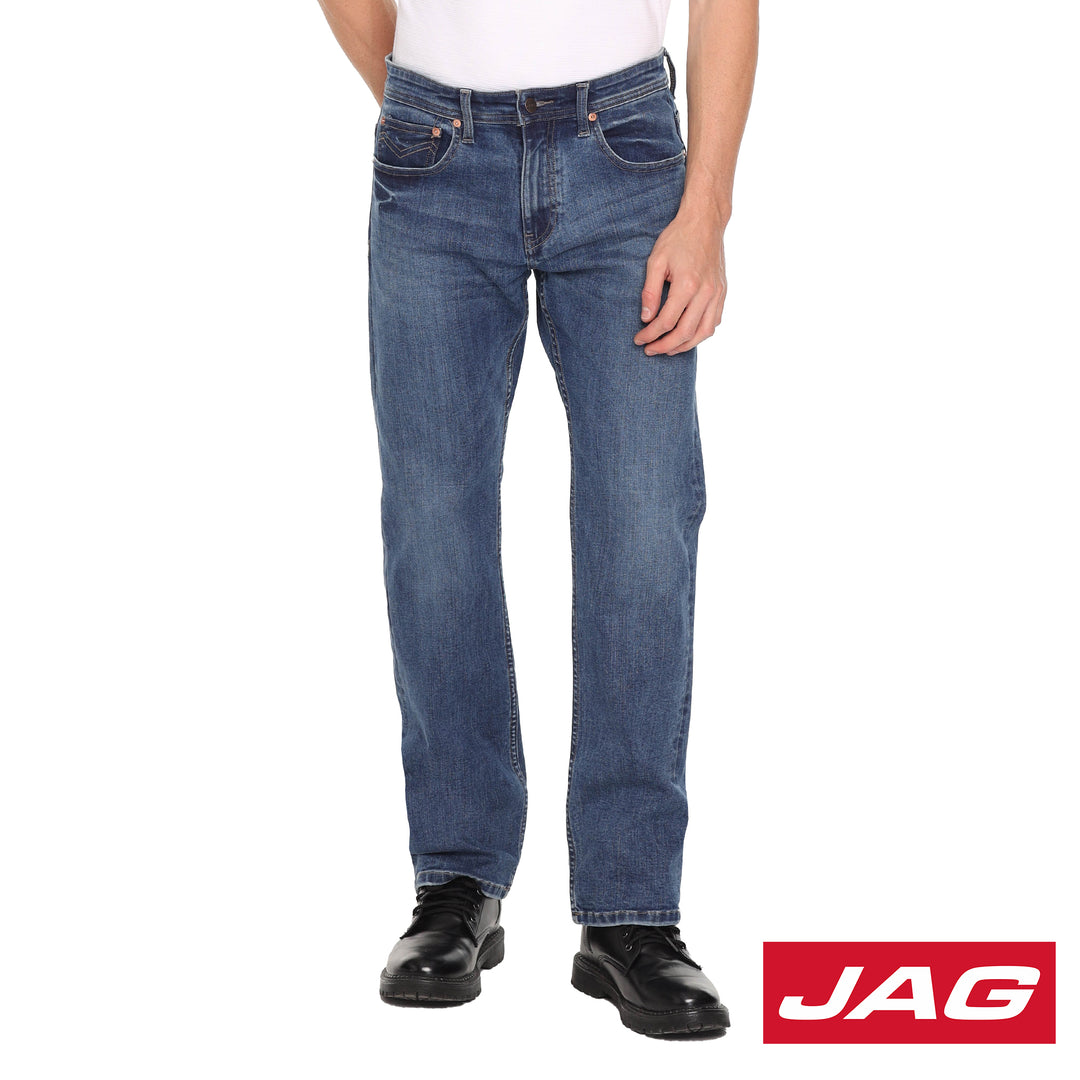 Jag Men's Slim Straight 30" Denim Pants