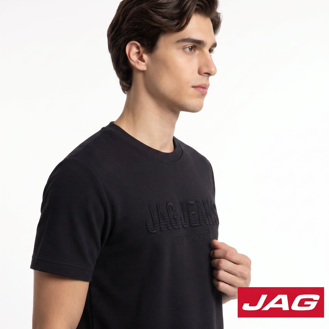 Jag Men’s Rugged Boxy Fit Basic Roundneck T-Shirt 32RB2001