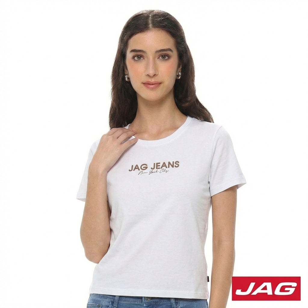 JAG Ladies Round Neck Graphic Tee 83RK8000