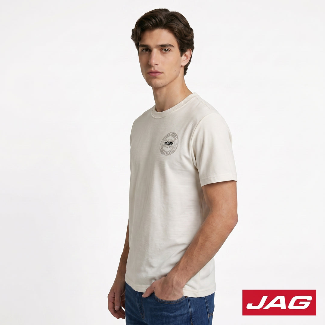 Jag Men’s Rugged Boxy Fit Roundneck T-Shirt 31CX2001