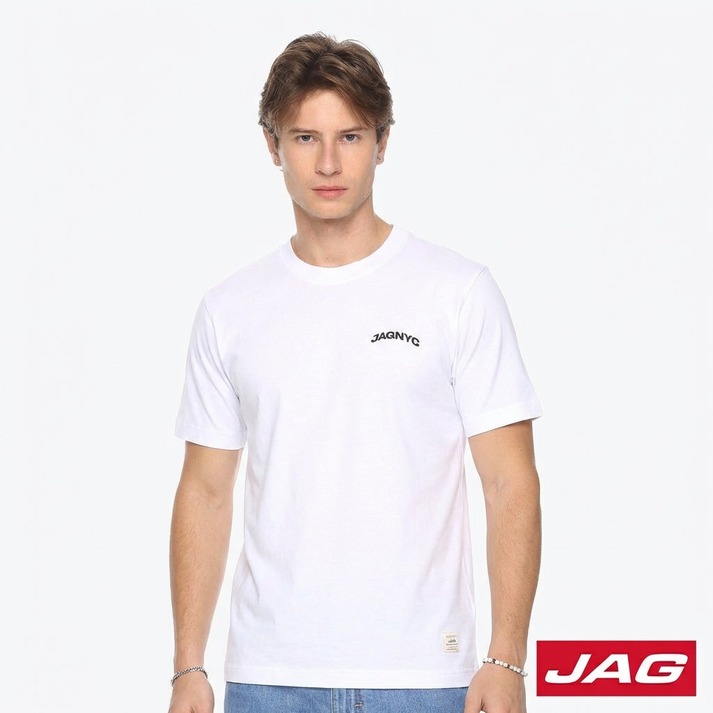 Jag Men's Round Neck Rugged Boxy Fit 31CW2001