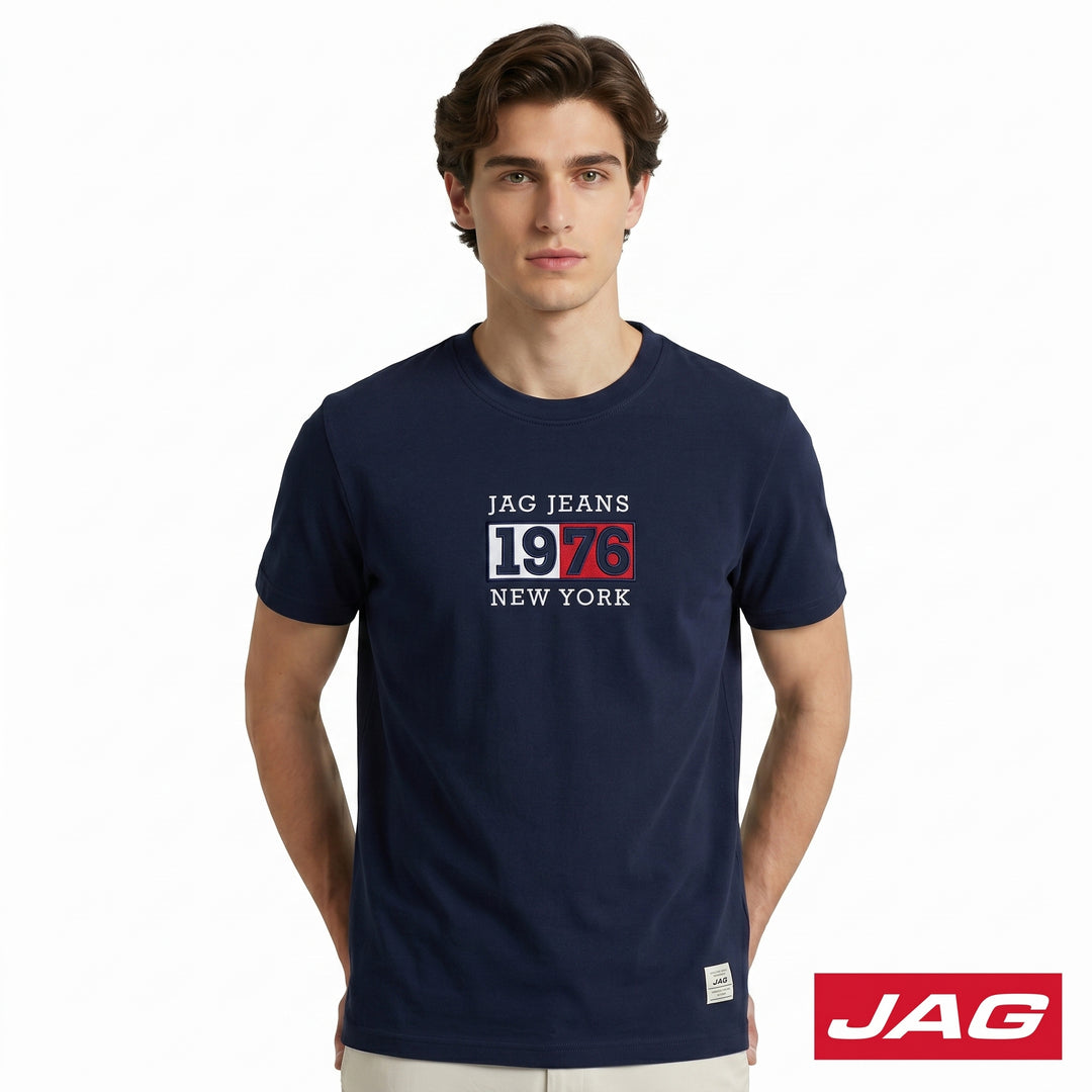 Jag Men’s Rugged Boxy Fit Roundneck T-Shirt 32R92001