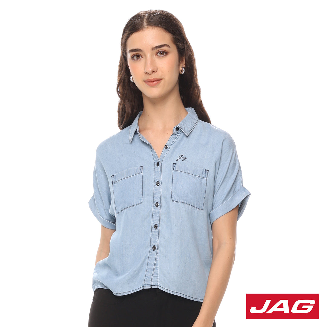 Jag Ladies Chambray Polo 87C95000