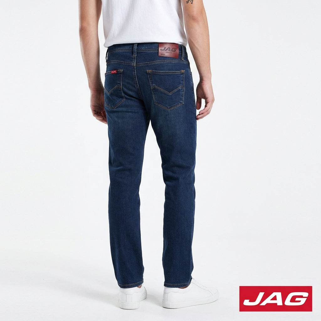 Jag Men's Straight Cut Jeans 28" in Midnight 19231583