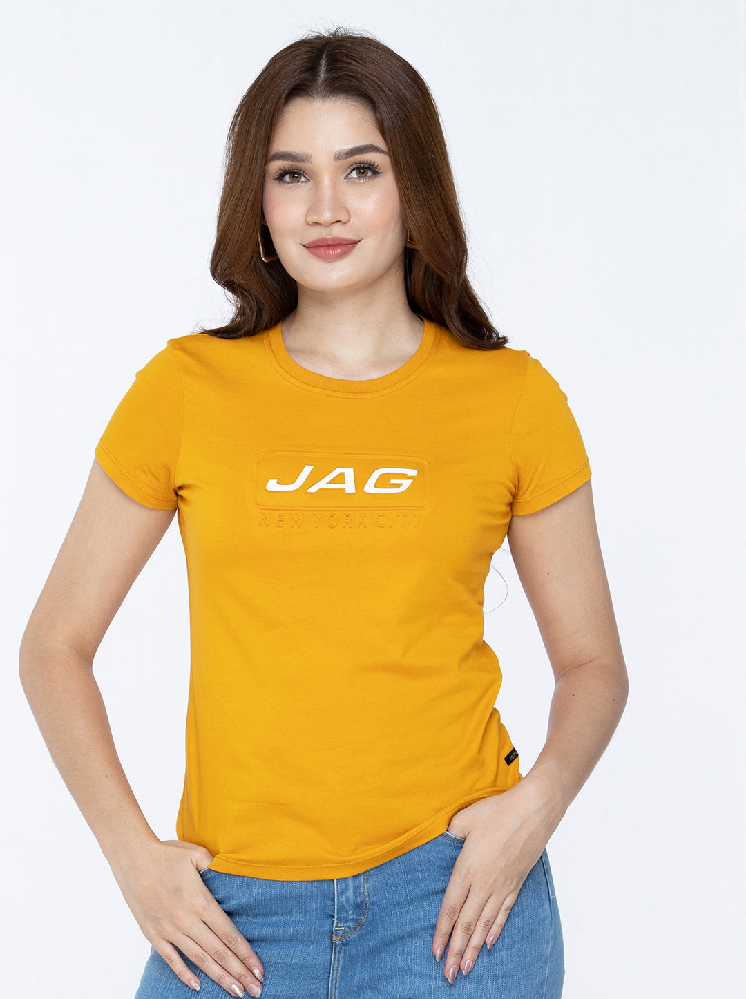 Jag Ladies Relaxed Fit Logo Tee