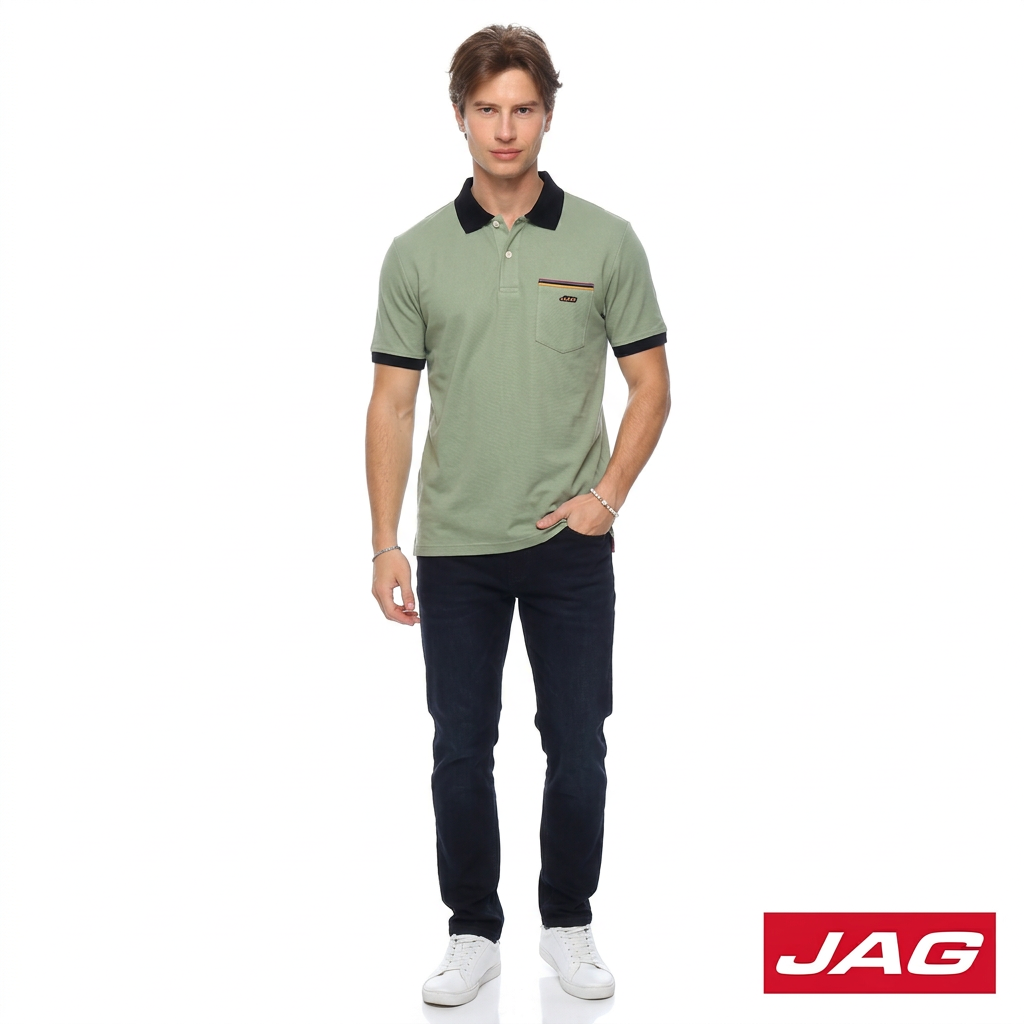 Jag Men's Polo Shirt American Vintage Fit 90GK3000