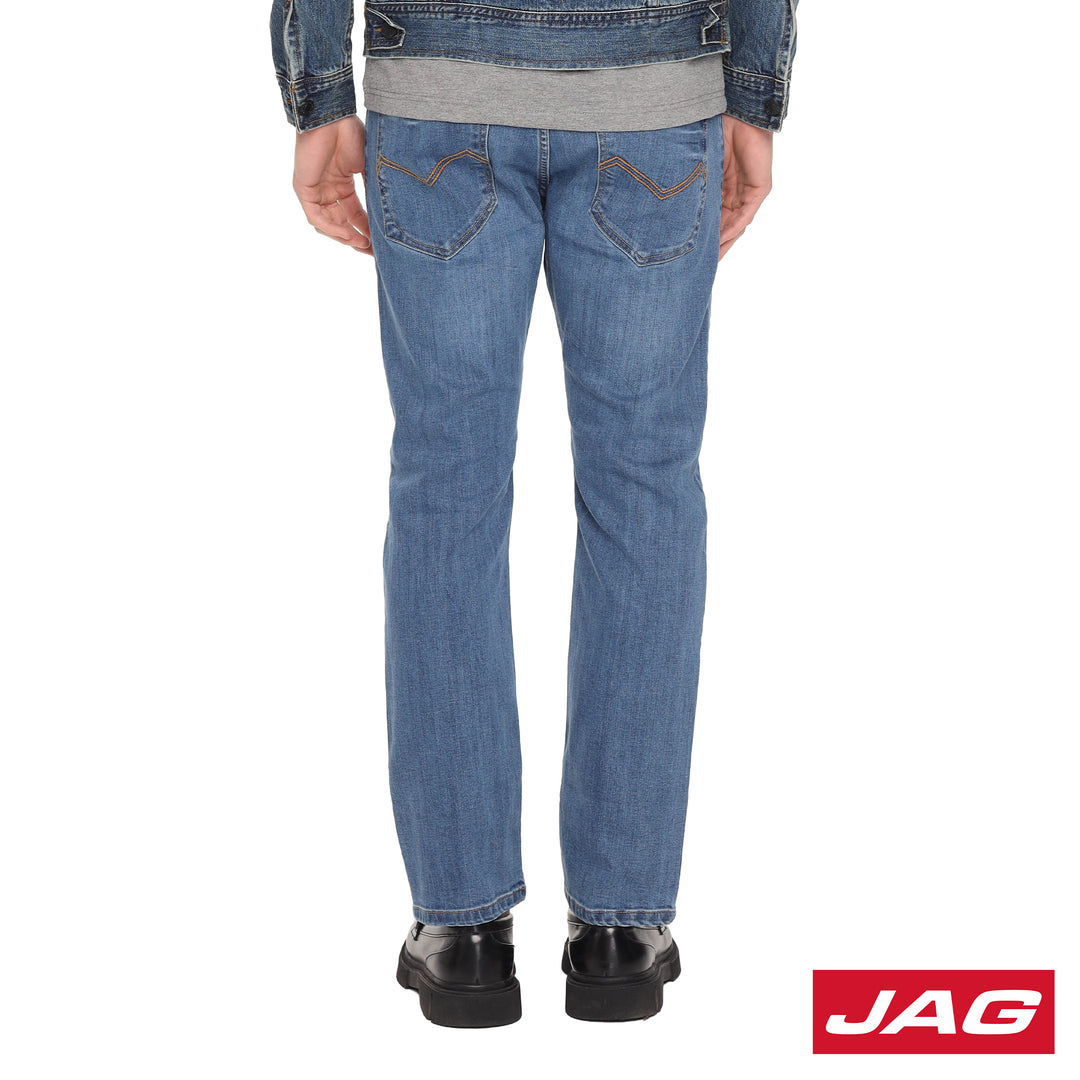 Jag Men’s Tapered Denim Jeans 28" Summer Blues Wash 18533383