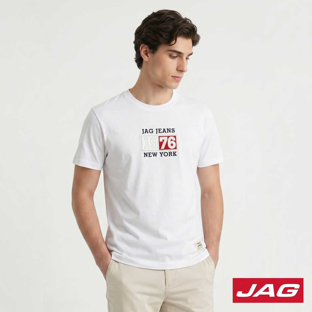 Jag Men’s Rugged Boxy Fit Roundneck T-Shirt 32R92001