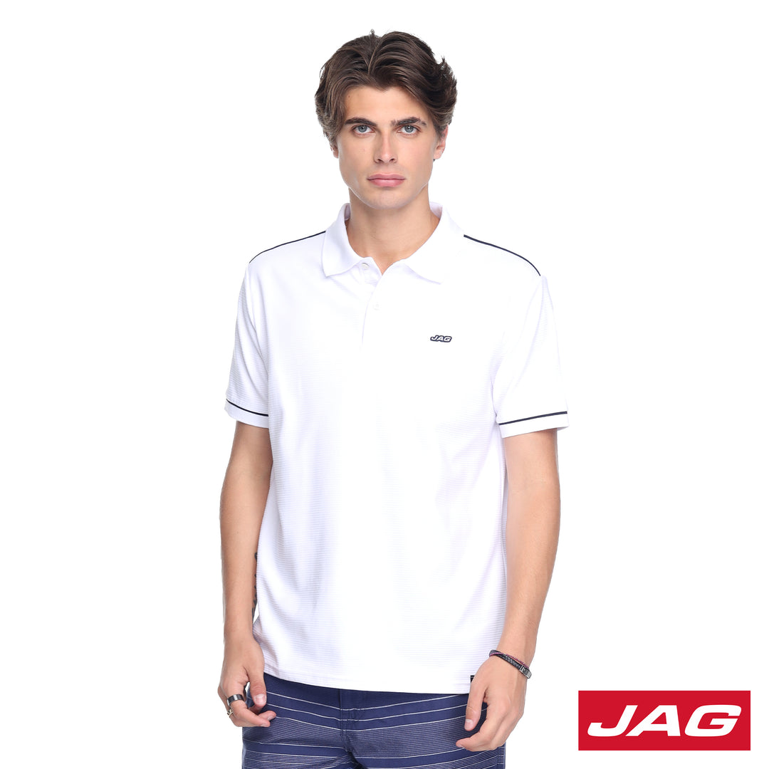 Jag Men's Polo Shirt American Vintage Fit Ottoman