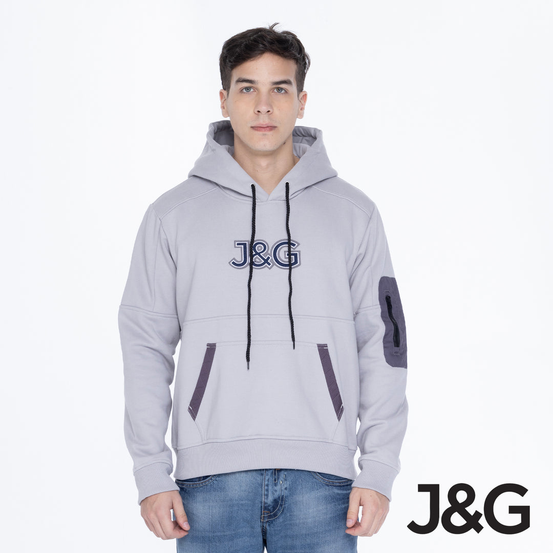J&G Boy's Moto Fit Hoodie Jacket