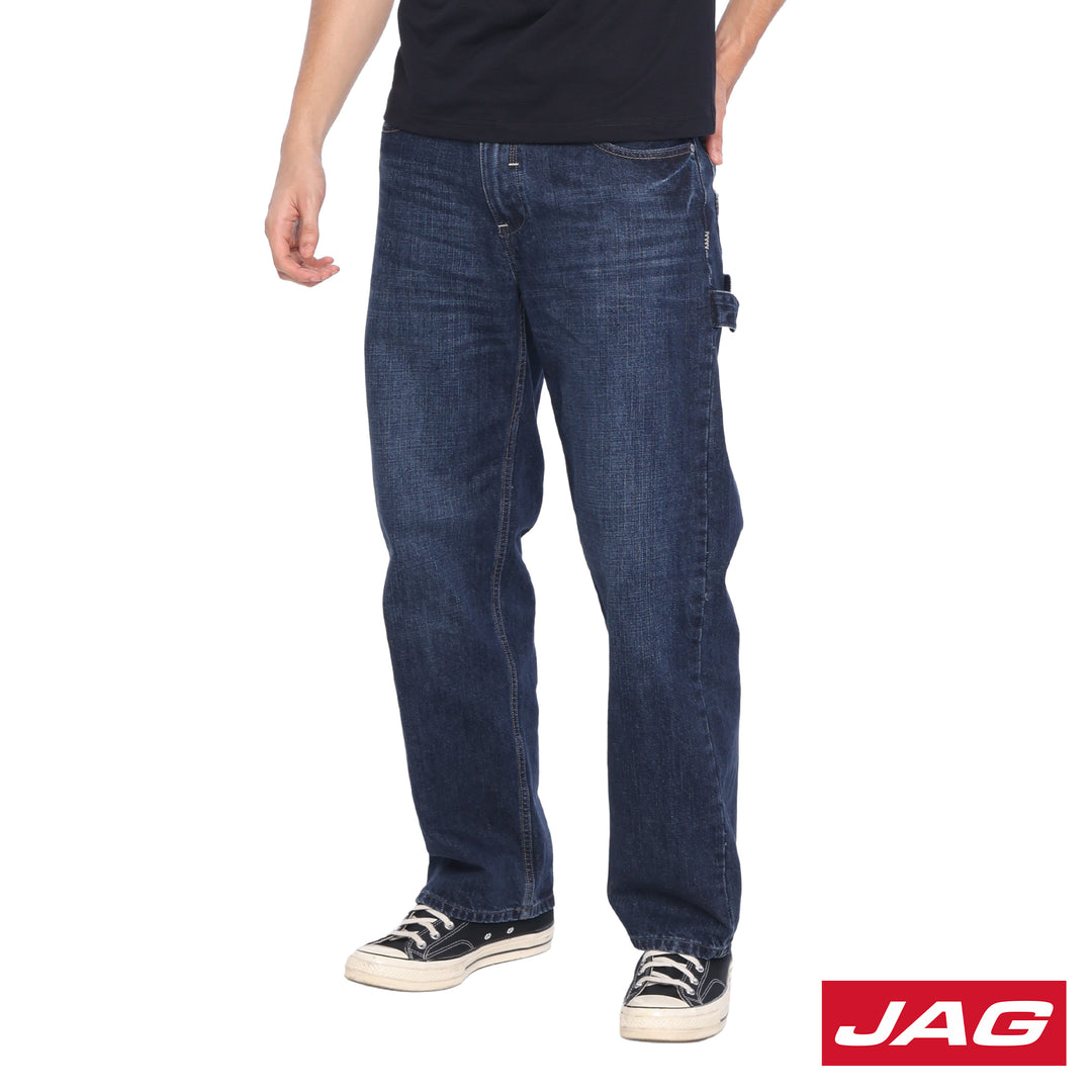 Jag Men’s Baggy Denim Jeans 30" Wide Straight Pants 19931388