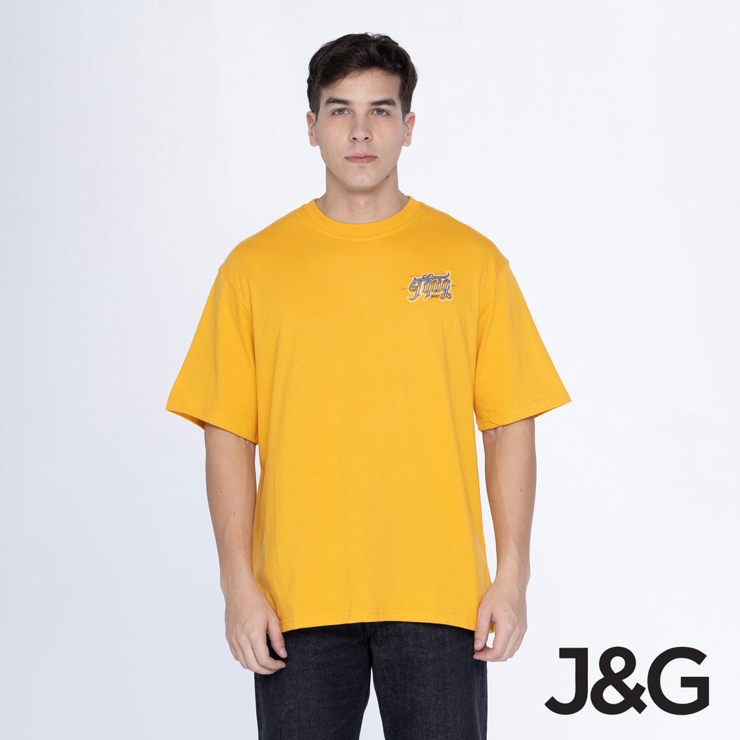 Jagthug Oversized Fit Small Logo Tee