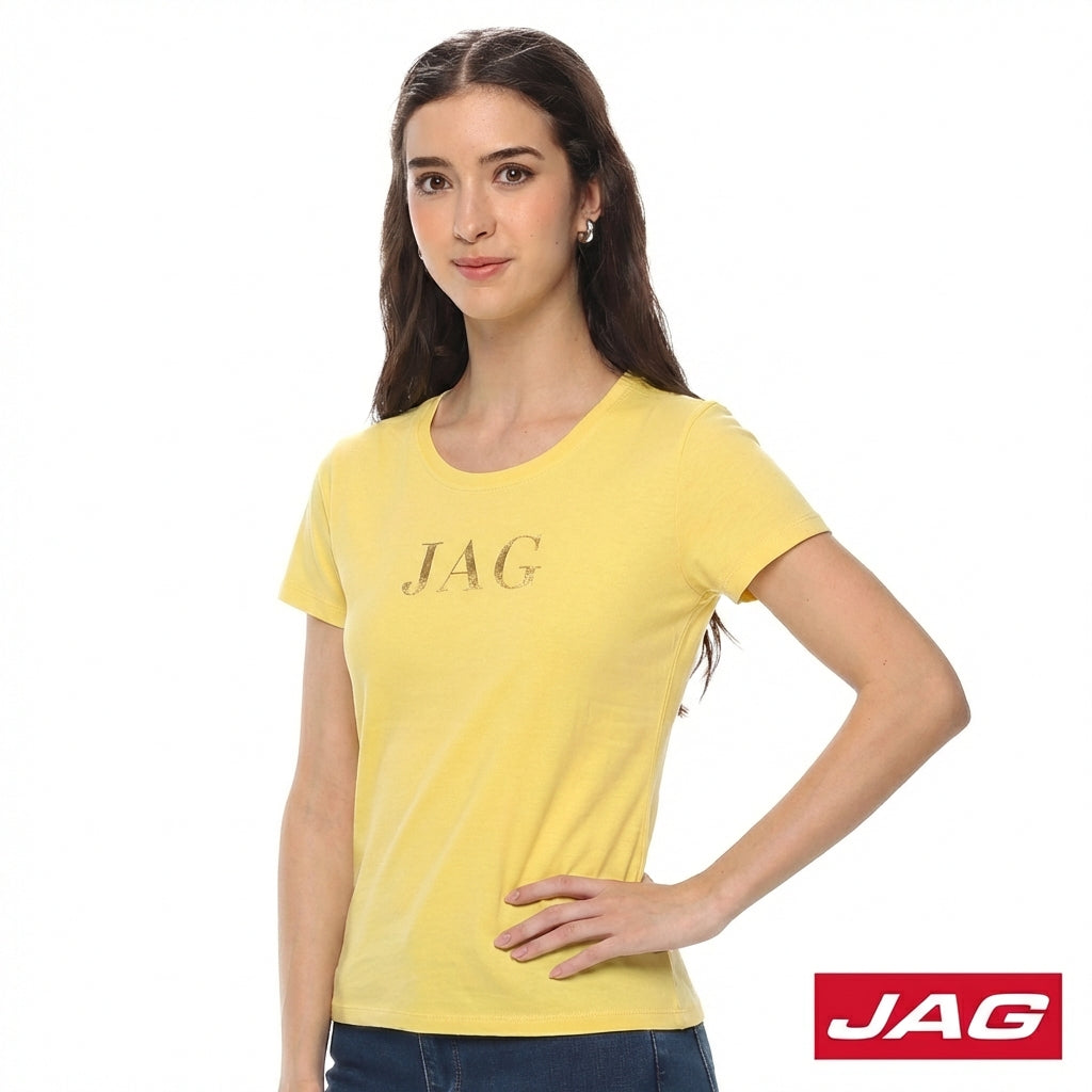 Jag Ladies Round Neck Graphic Tee 83RL8000