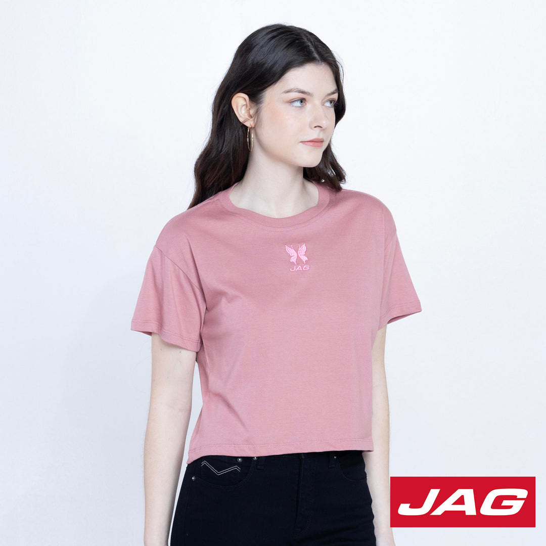 Jag Ladies Mid Cropped Tee