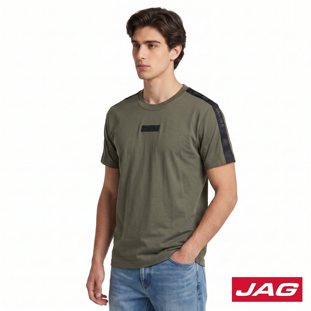 Jag Men’s Rugged Boxy Fit Basic Roundneck T-Shirt 30LK2001