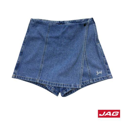Jag Ladies Denim Skort 4" - Icy Blue