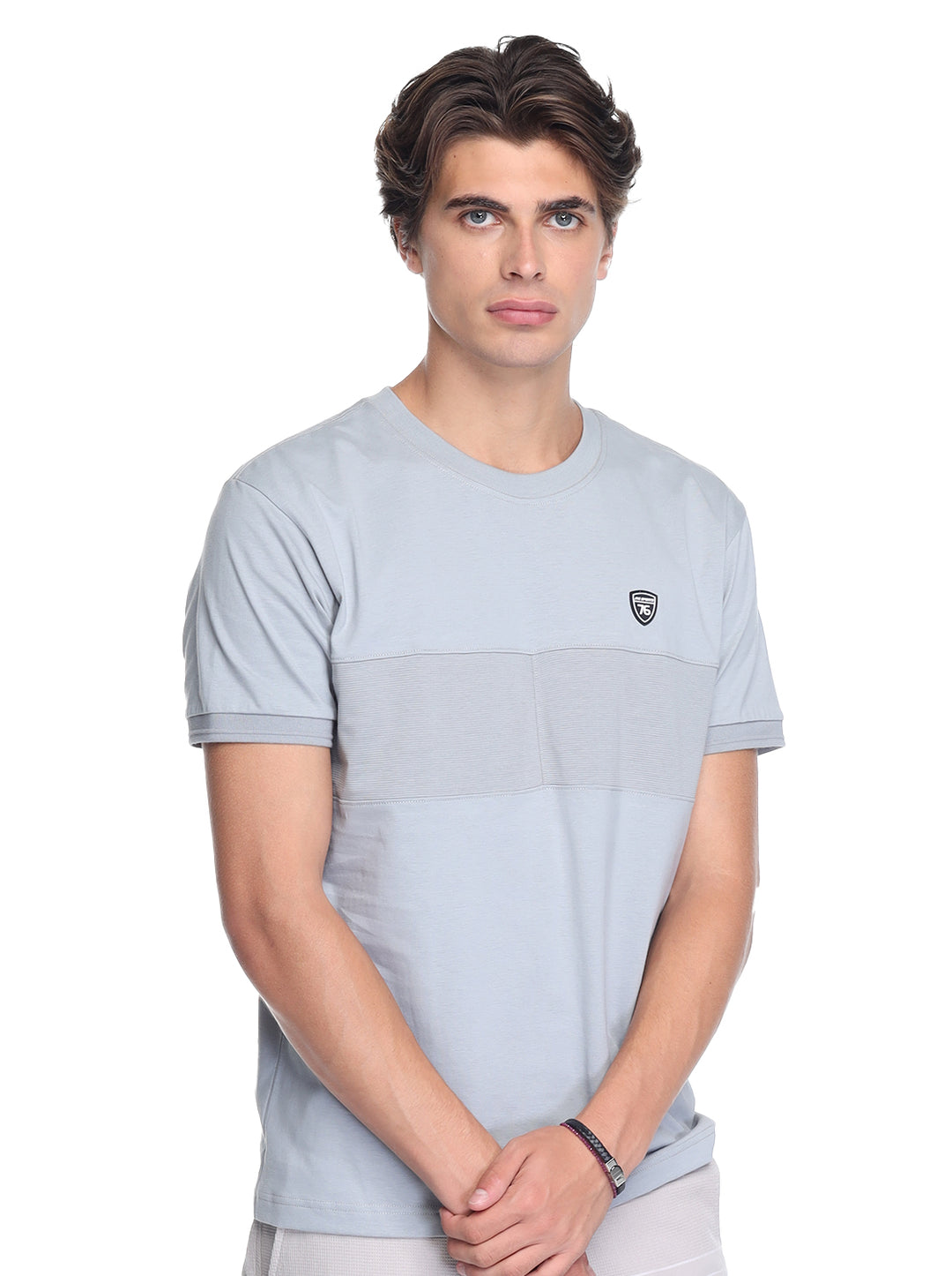 Jag  Men's Round Neck  Rugged Boxy Fit SJ Bio Polish 31CL2001