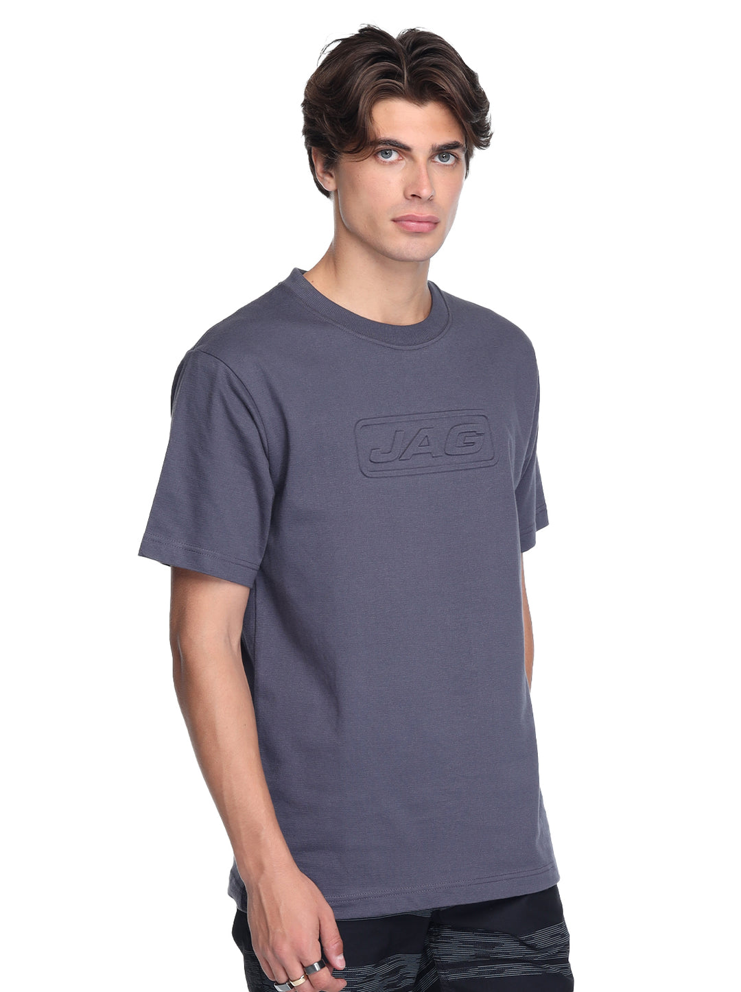 Jag  Men's Round Neck Relaxed Fit 33U58000