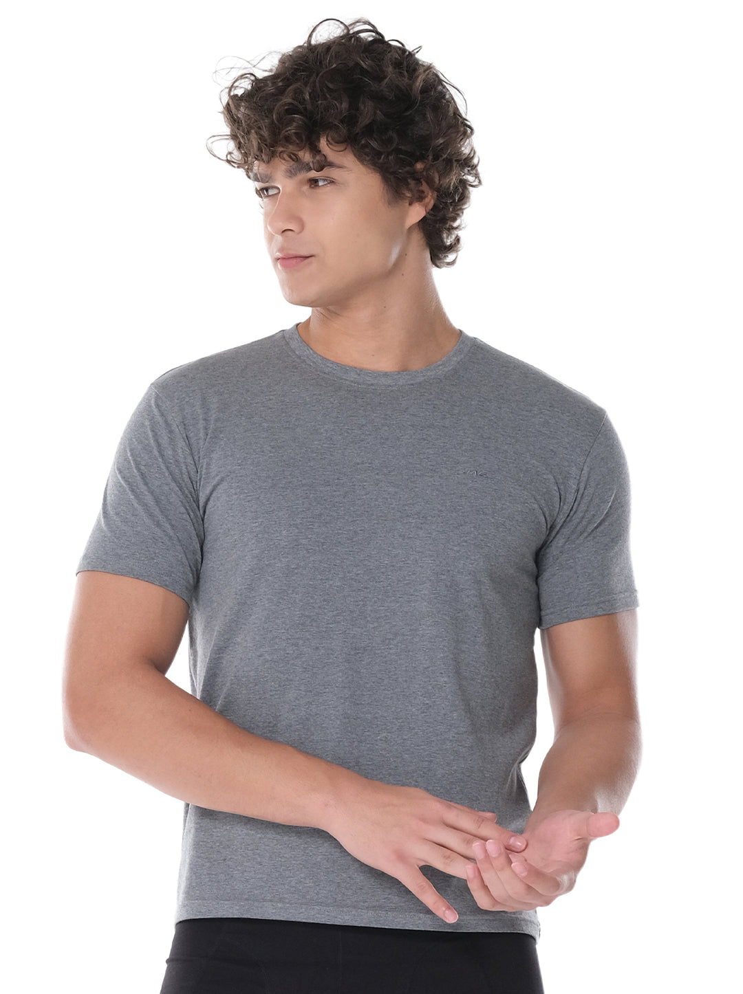 Jag Black Men's Round Neck Undergarment 3U012001