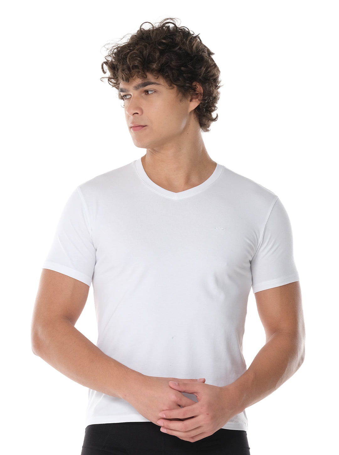 Jag Black Men's V-Neck Undergarments 3U022001