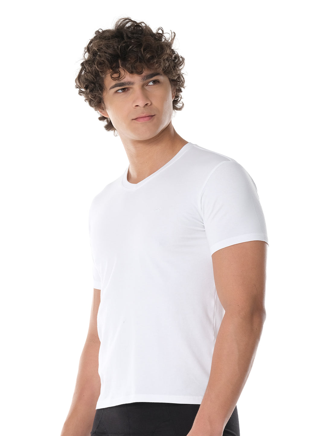 Jag Black Men's V-Neck Undergarments 3U022001