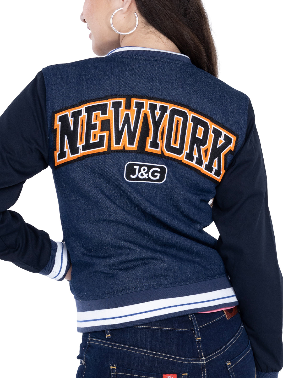 J&G Girls Varsity Jacket H9JA1000