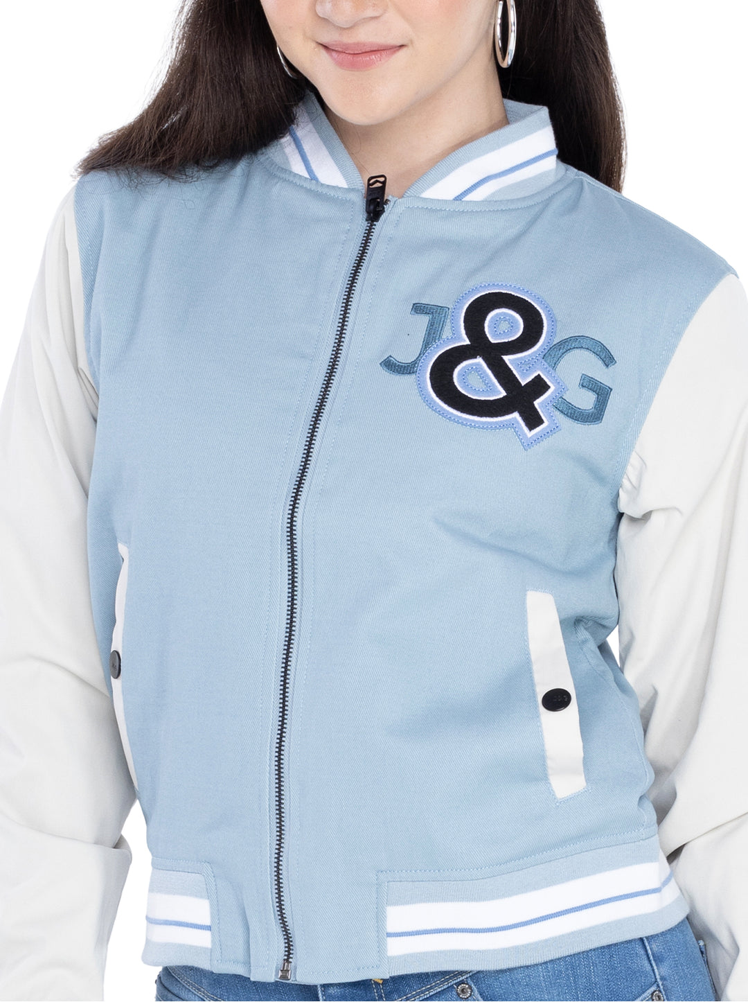 J&G Girls Varsity Jacket H9JA1000