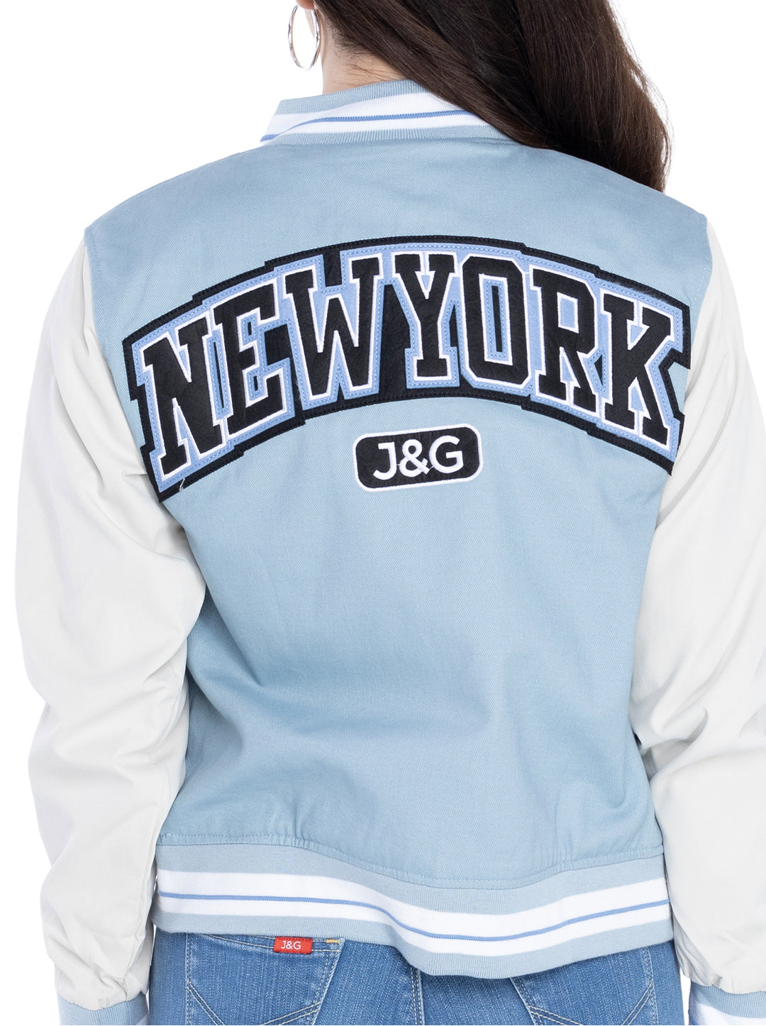 J&G Girls Varsity Jacket H9JA1000