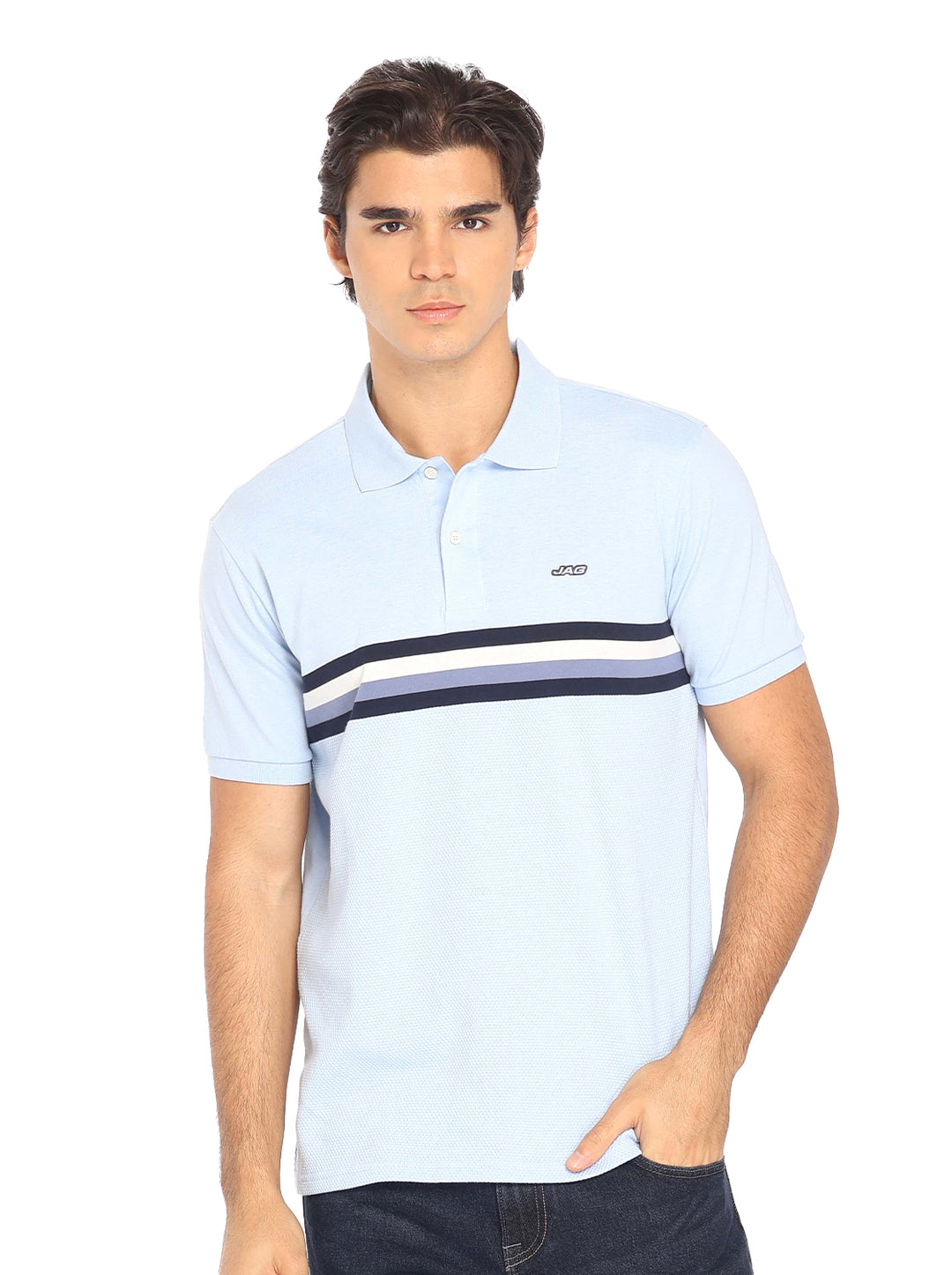 Jag Men's Sport Shirt Stripe American Vintage Fit