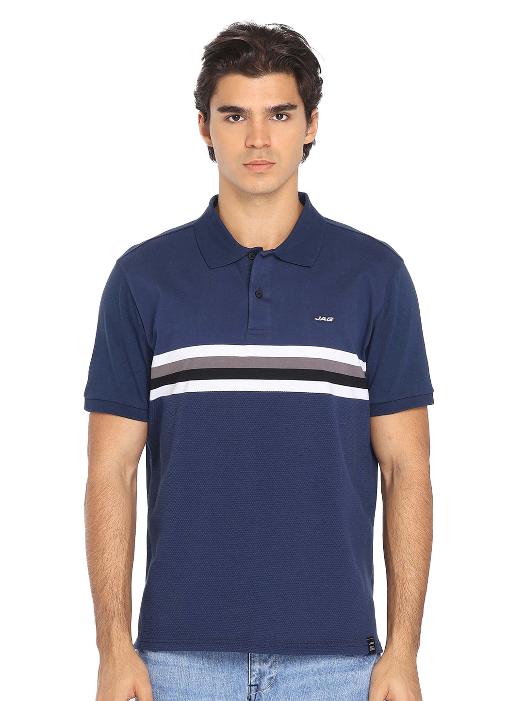 Jag Men's Sport Shirt Stripe American Vintage Fit