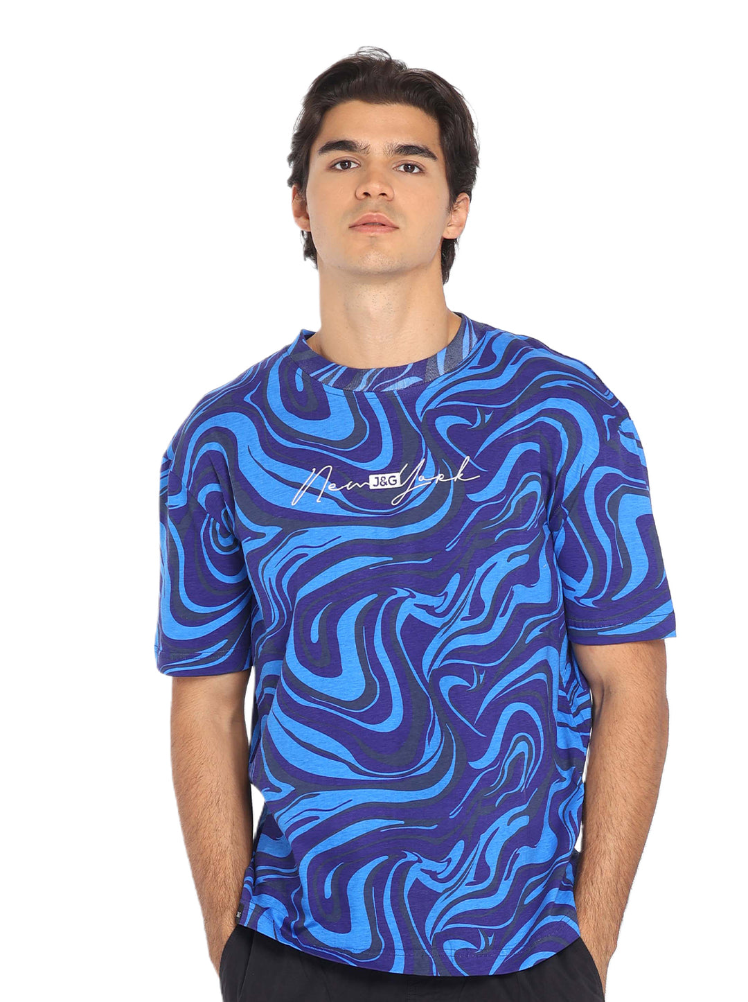 J&G Boys Round neck Rugged Boxy Fit  C5979002