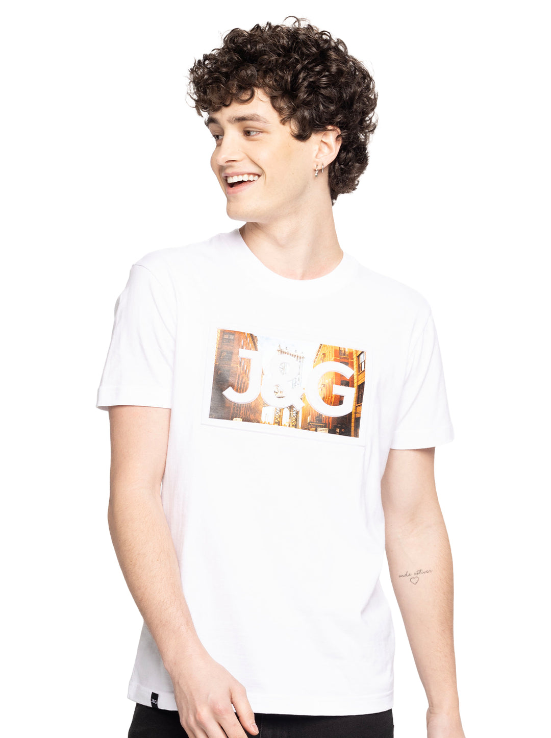 Jag Men's Round Neck Rugged Boxy SJ24CC