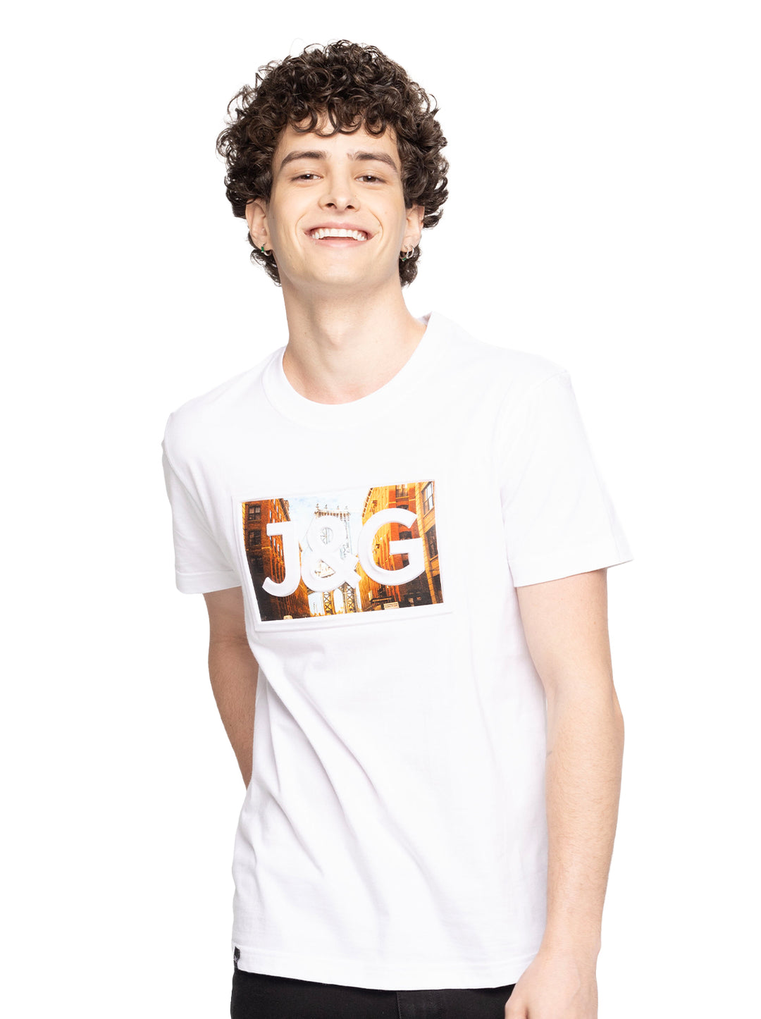 Jag Men's Round Neck Rugged Boxy SJ24CC