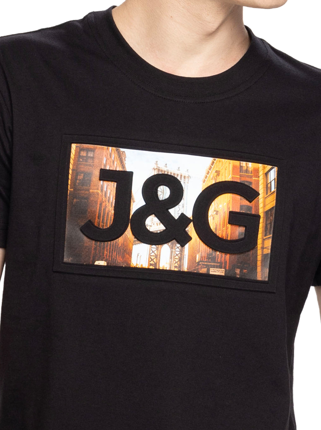 Jag Men's Round Neck Rugged Boxy SJ24CC