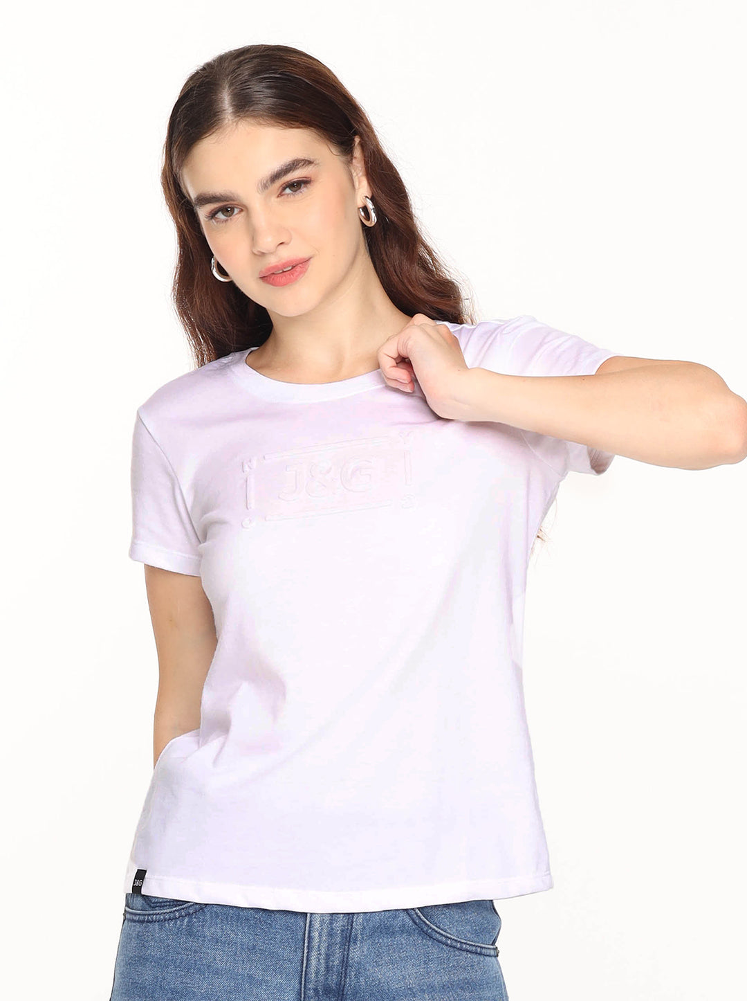 J&G Girls Round Neck Relaxed Fit H5578000