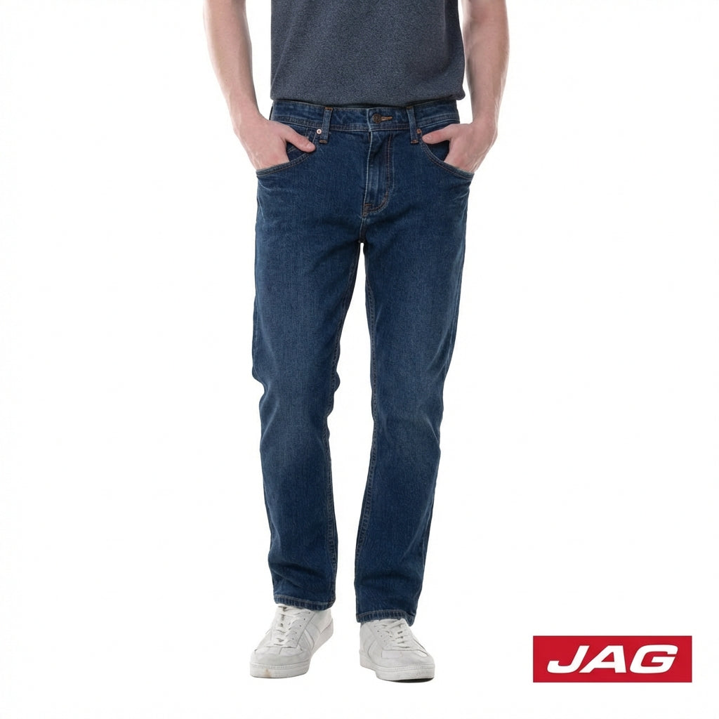 Jag Men's Slim Straight 30" Denim Pants 12013137