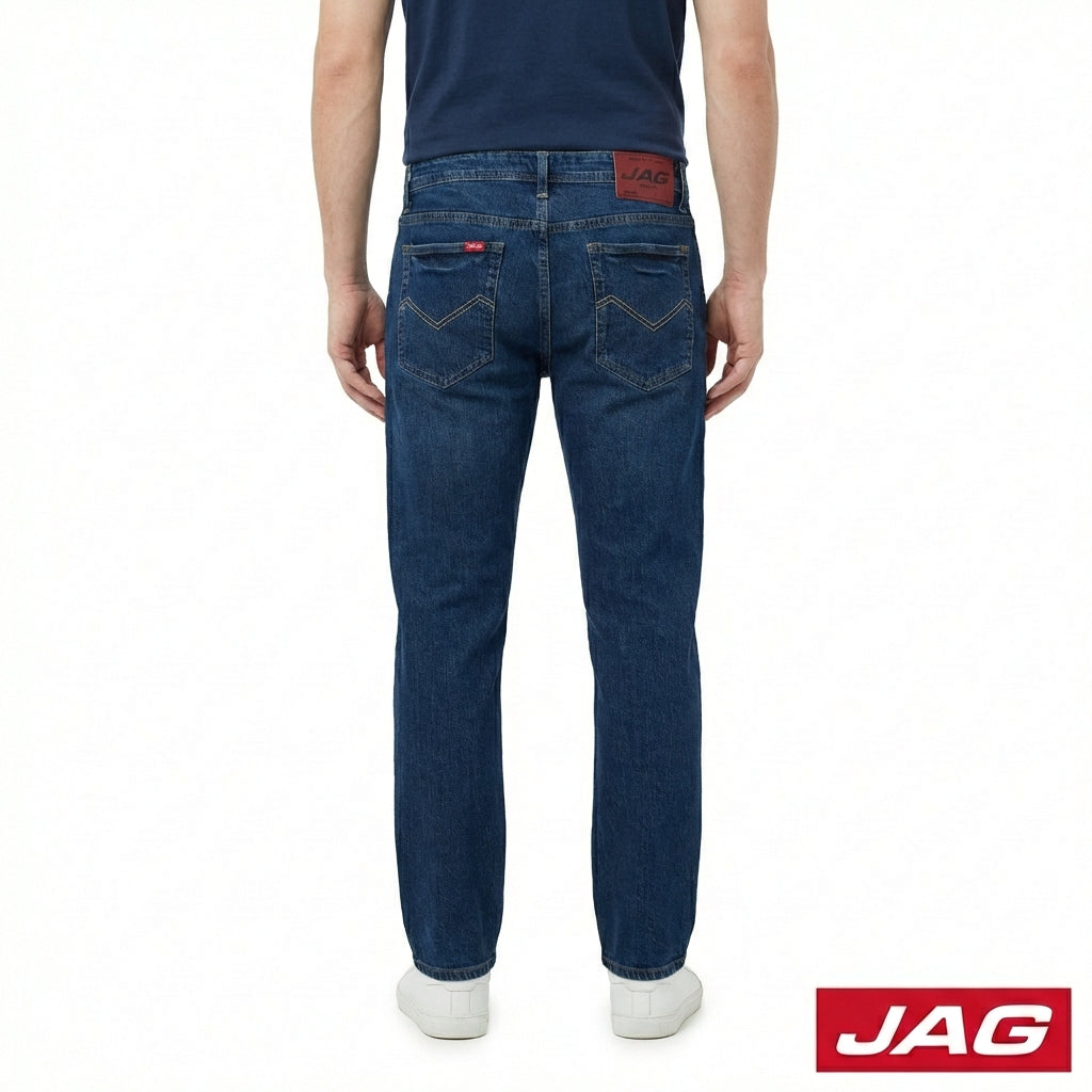 Jag Men's Slim Straight 30" Denim Pants 12013137