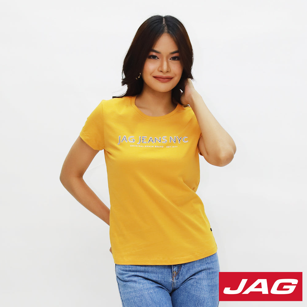 Jag Ladies Roundneck Relaxed Fit T-shirt