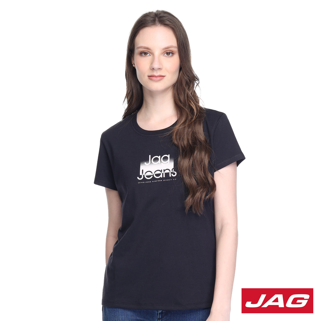 JAG Ladies Round Neck Graphic Tee 83RN8000