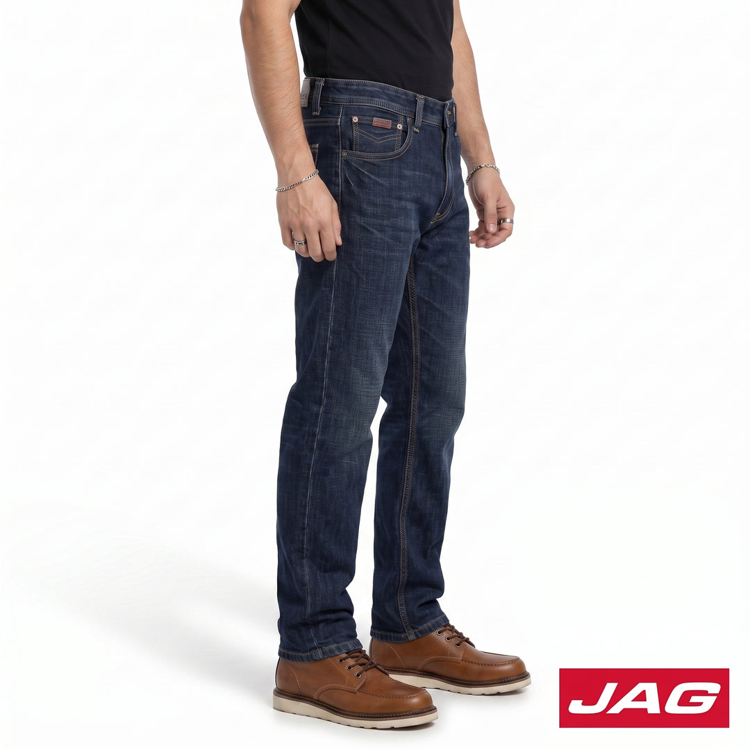 Jag Men’s Casual Jeans Loose Straight Denim Pants 30" 190816E7