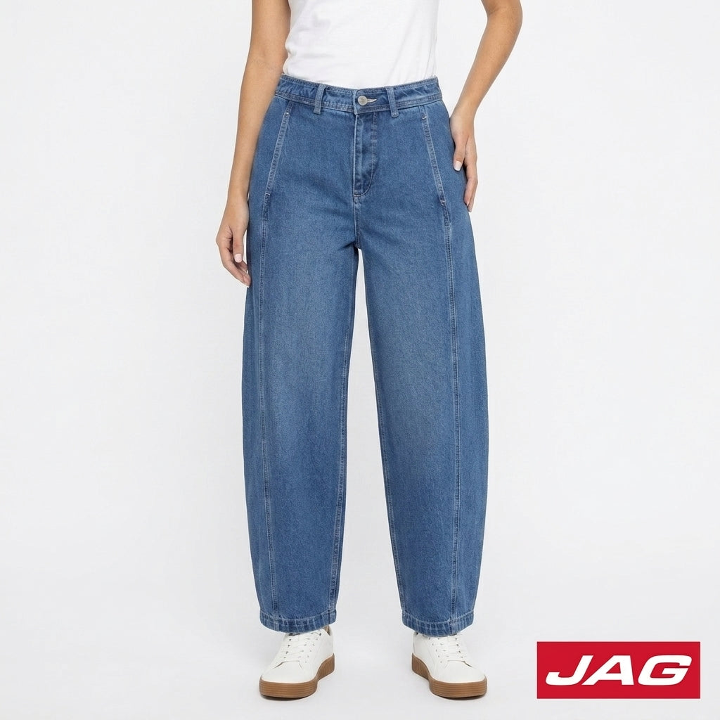 Jag Ladies Barrel Jeans Women's High Waist Denim Pants 21534044
