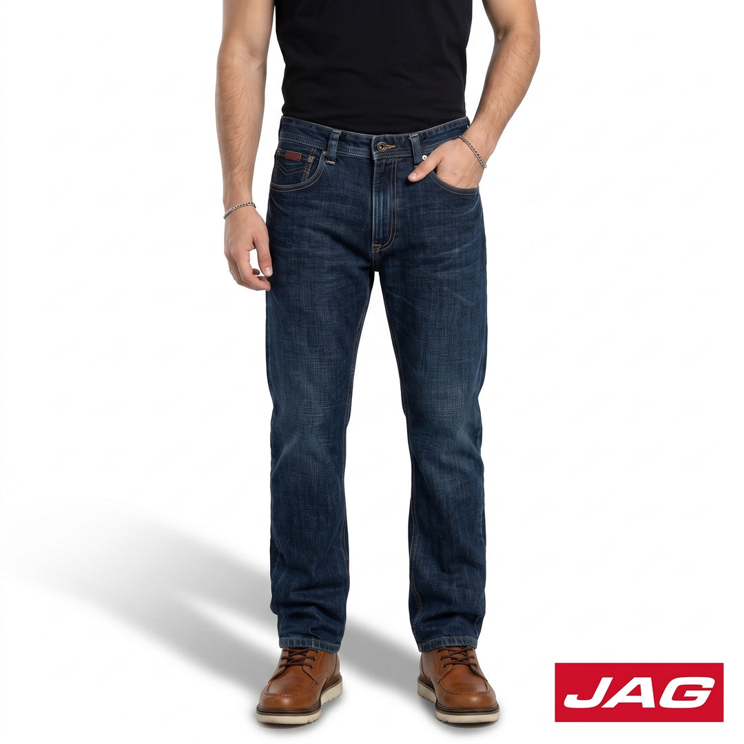 Jag Men’s Casual Jeans Loose Straight Denim Pants 30" 190816E7