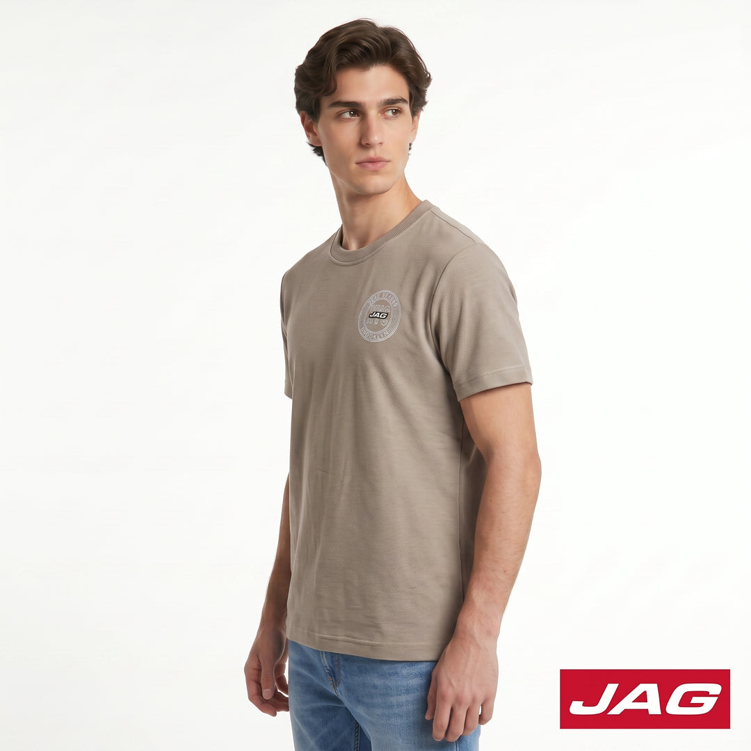 Jag Men’s Rugged Boxy Fit Roundneck T-Shirt 31CX2001
