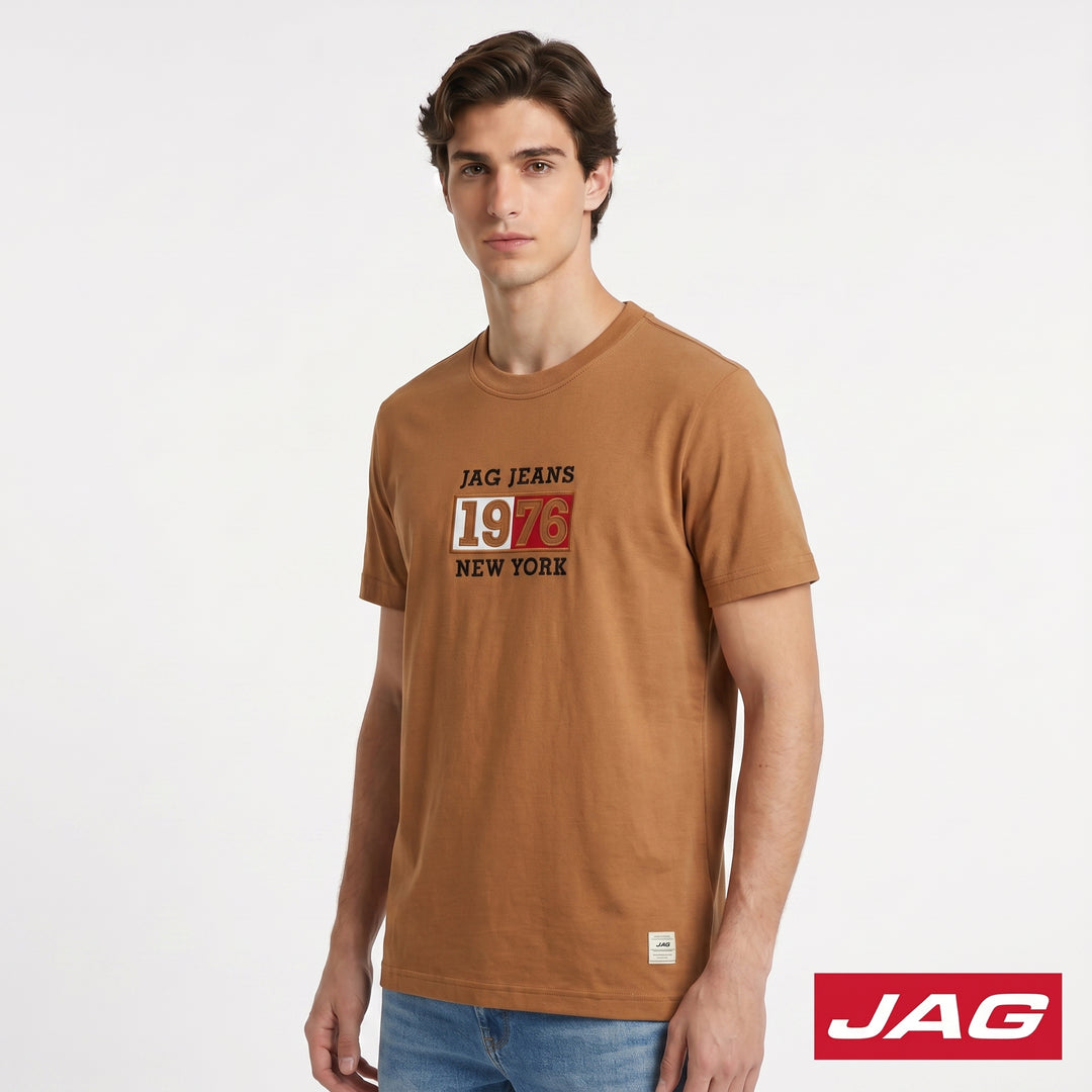 Jag Men’s Rugged Boxy Fit Roundneck T-Shirt 32R92001