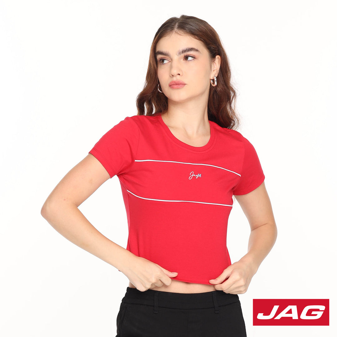 JAG Ladies Round Neck Basic Fit