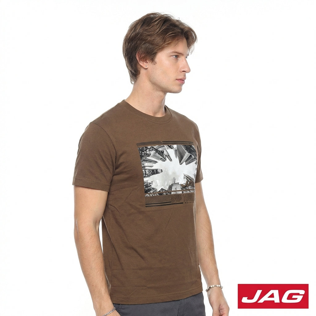 Jag Men's Roundneck Rugged Boxy fit 32R42001