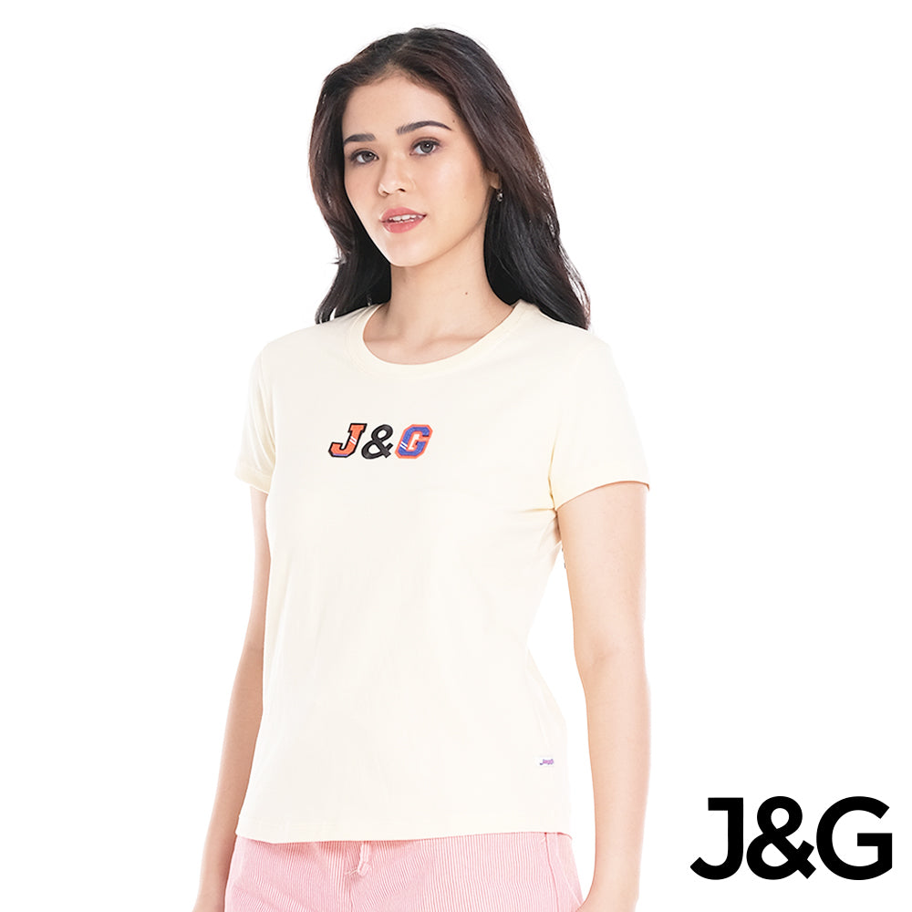J&G Girl's Embro Logo Tee